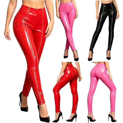 Damen wetlook tanzhose - damen,