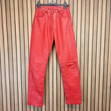 Mordex Echtlederhose rot 8 12