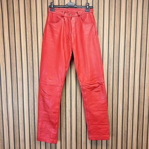 Mordex echtlederhose rot - mordex,