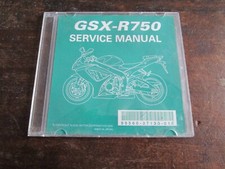Suzuki GSX-R750  GSX-R750K6 2006 OEM CDROM Service Manual Reparaturanleitung 