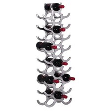 Finebuy weinregal alu - weinregal, flammen