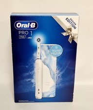 Oral-B PRO 1 750 White Edition Elektrische Zahnbürste weiß inkl. Reiseetui neu