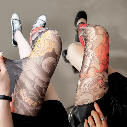 Falsche tattoo strümpfe 1 - tattoo,