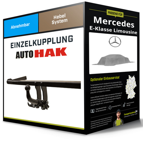 Abnehmbare anhängerkupplung - abnehmbare,