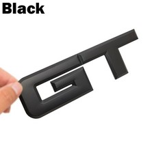 Schwarz Matt GT 3D Emblem