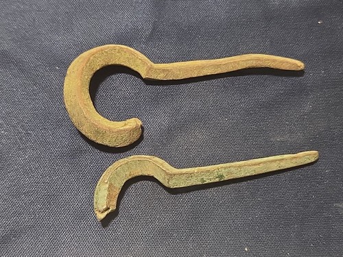 Post medieval pair bronze - post,