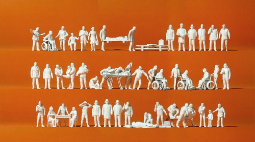 Preiser figuren unbemalt - preiser,