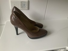 High Heels 41,Pumps, Lack,GLD ?,Graceland,Braun mit schwarzer Sohle und Absatz
