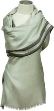 Abend Stola Grau Grey  Silber