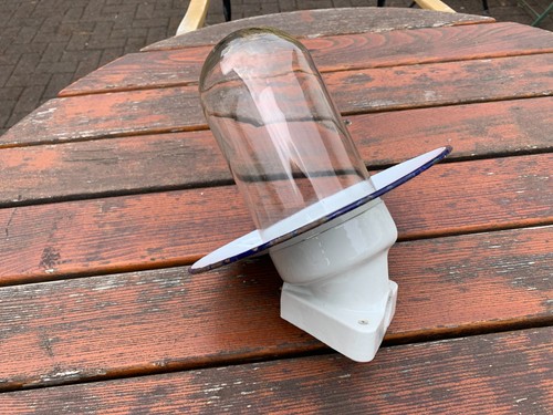 Alte fabriklampe werklampe - alte,