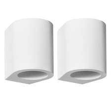 2er Set Weiß Gips Up Down