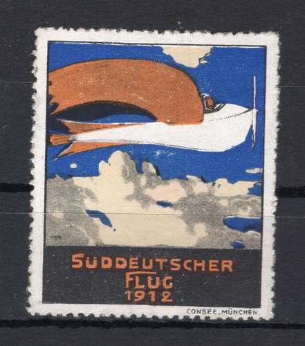 Zeppelin flugpost 1912 - flugpost,