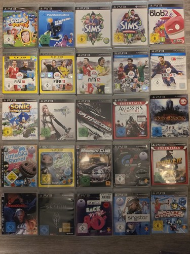 Ps3 spiele sammlung - 29,