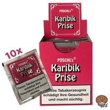 Pöschl´s Karibik Prise Schnupftabak Beutel 10x 10g