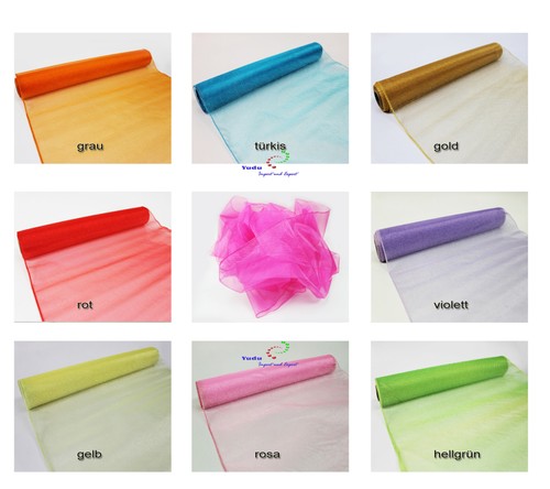 Organza dekostoff floristik - organza,