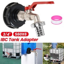 IBC Adapter Kugelhahn 3/4 Zoll