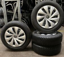 4 Orig VW Stahl-Winterräder 185/65 R15 88T M+S Polo 2G 2Q0601027AB/AH 813