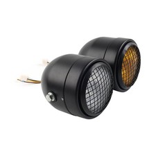 Motorrad Twin Dominator Scheinwerfer Doppellampe StreetFront Doppelscheinwerfer