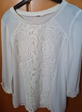 Bluse Tunica beige Damen