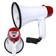 Schramm ® Megafon ohne Batterien Megaphone Lautsprecher Handmegafon Handmikrofon