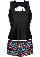 3-tlg Tankini Set Gr. 36