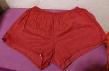 DDR SPORTHOSE SPRINTERHOSE TURNHOSE Gr. 5 weinrot mit Inlett OSTALGIE VINTAGE 