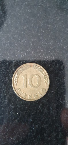 Münze pfennig 1950 d - 1950,
