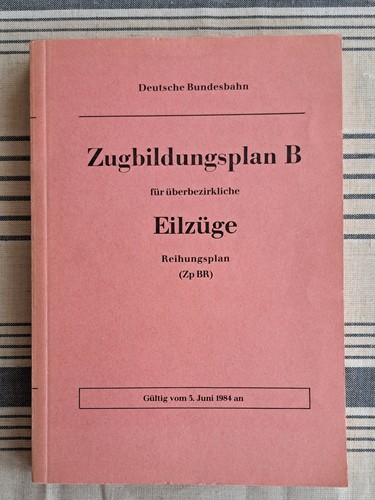 Zugbildungsplan für - db,