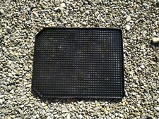 Gummiwanne, Gummimatte, Schuhwanne, Schuhabtropfschale, gebraucht, 