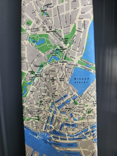 Krawatte straßenatlas hamburg - krawatte,