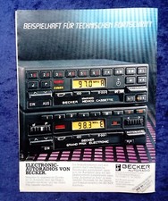 Becker Mexico Cassette und Grand Prix,  originale Werbung aus 1983