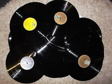 DEKO SCHALLPLATTEN 12" LP VINYL 10 STÜCK AUCH ZUM BASTELN