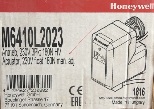 Honeywell kleinventilantrieb - honeywell,