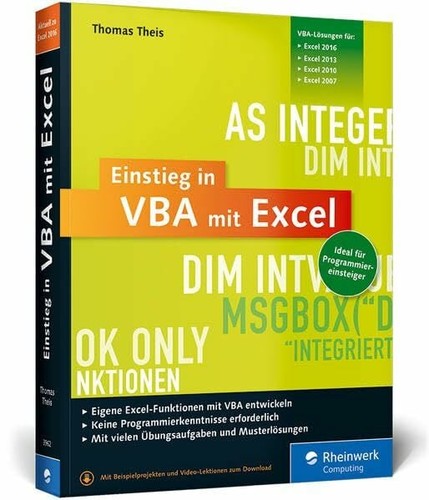 Einstieg vba mit excel - in,