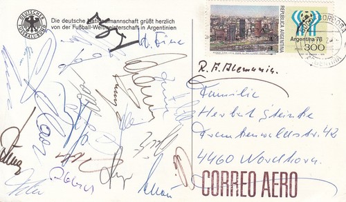 Postkarte 1978 argentinien - postkarte,