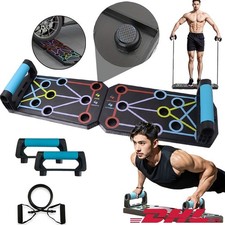 20-in-1 Liegestützebrett Push Up Board inkl. Widerstandsbänder Liegestütze Brett