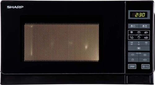 Sharp solo mikrowelle r242bkw - sharp, solo-mikrowelle