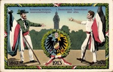 Wappen Ak Leipzig in Sachsen