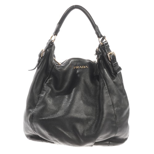 Prada handtasche schwarz sehr - handtasche,
