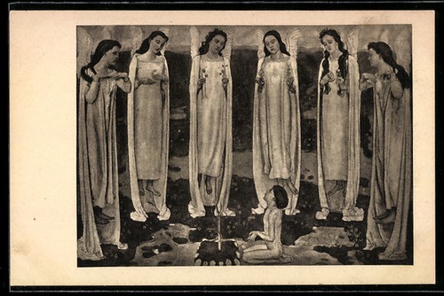 Künstler ferdinand hodler - künstler-ak,