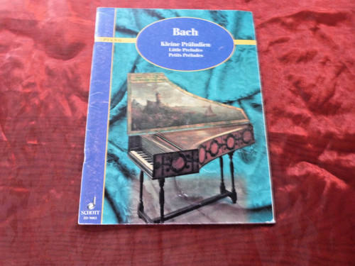 Bach kleine präludien noten - bach,