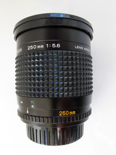 Minolta rokkor 250mm 6 - rokkor,