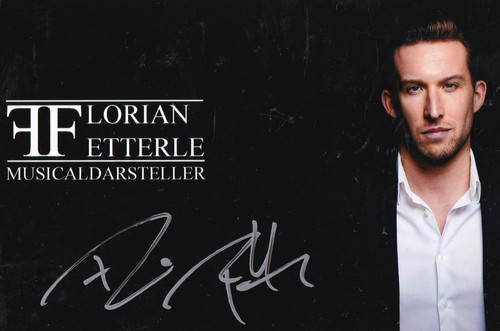 Autogramm florian fetterle - autogramm,