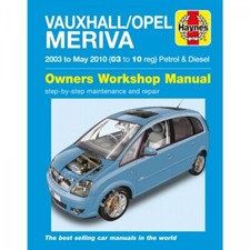 Opel Meriva Vauxhall 2003-05.2010 Benzin Diesel repair manual Haynes