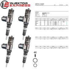 4x 0414720404 Pumpe Düse Audi A4 A6 Mitsubishi Skoda VW Golf 2.0 TDI 03G130073G