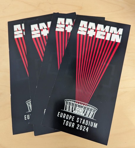Tickets rammstein 06 - tickets, 15.06.2024