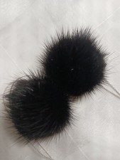 Pelzbommel Set Echtfell Nerz