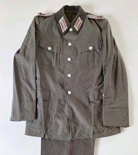 DDR NVA Dienstuniform  schwarzer Kragen 1957 mit Hose