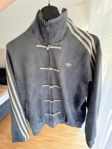 Adidas tang jacke - grau, –