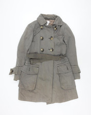 Zara Damen Trenchcoat grau S